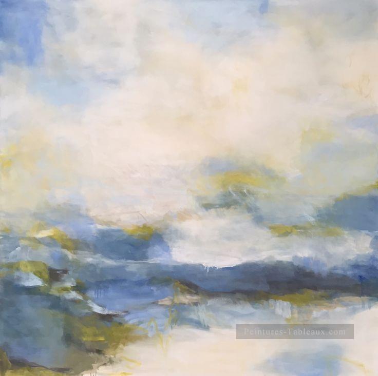 paysage marin abstrait 037 Peintures à l'huile
